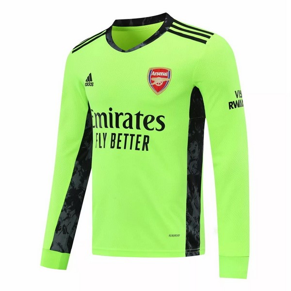 Camiseta Arsenal 2ª ML Portero 2020 2021 Verde